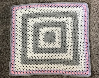 Crochet Pattern - INSTANT PDF DOWNLOAD - Pattern Only - Crochet - Baby Blanket - Granny Square - Crochet Pattern - Baby Blanket Pattern