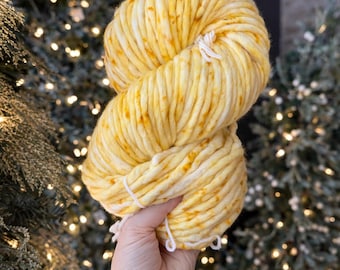 DUCKLING - Hand Dyed Yarn - Nellas Cottage - Hand Dyed Fiber - Fiber Yarns - Yarn - Maker - Crochet - Knit - Knitting
