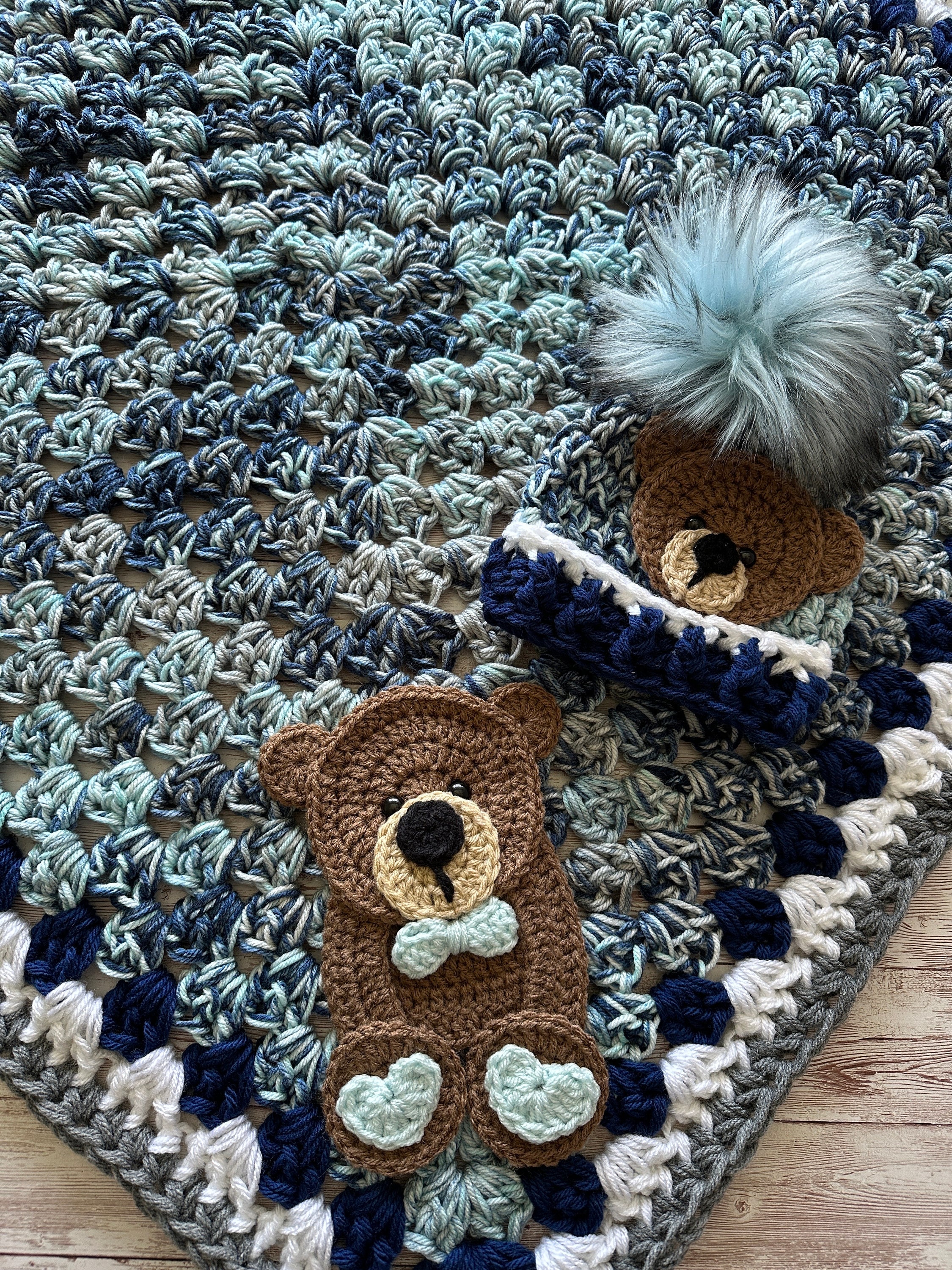 Crochet Baby Blanket - Baby Blanket - Handmade Baby Blanket - Baby