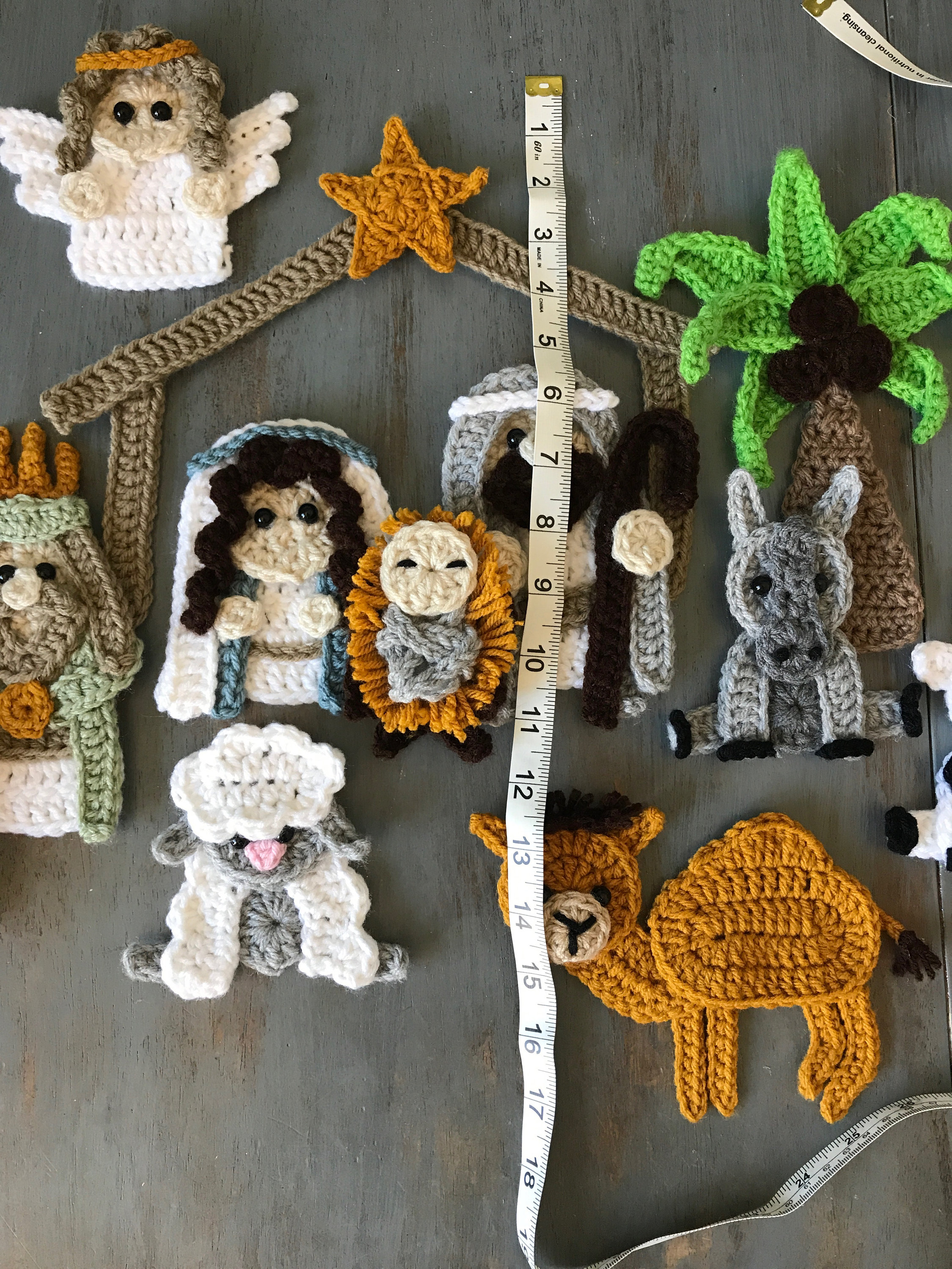 Crochet Pattern INSTANT PDF DOWNLOAD Nativity Nativity Scene