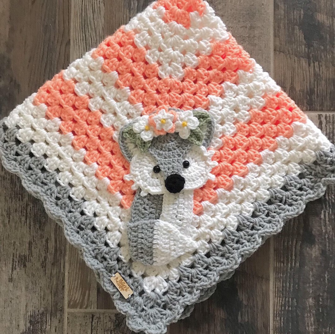 Fox blanket crochet pattern hotsell