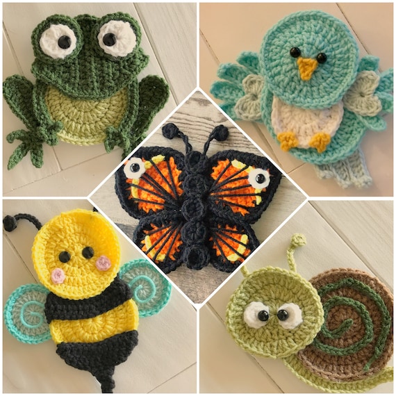 Crochet Pattern Instant Pdf Download Crochet Garden Etsy