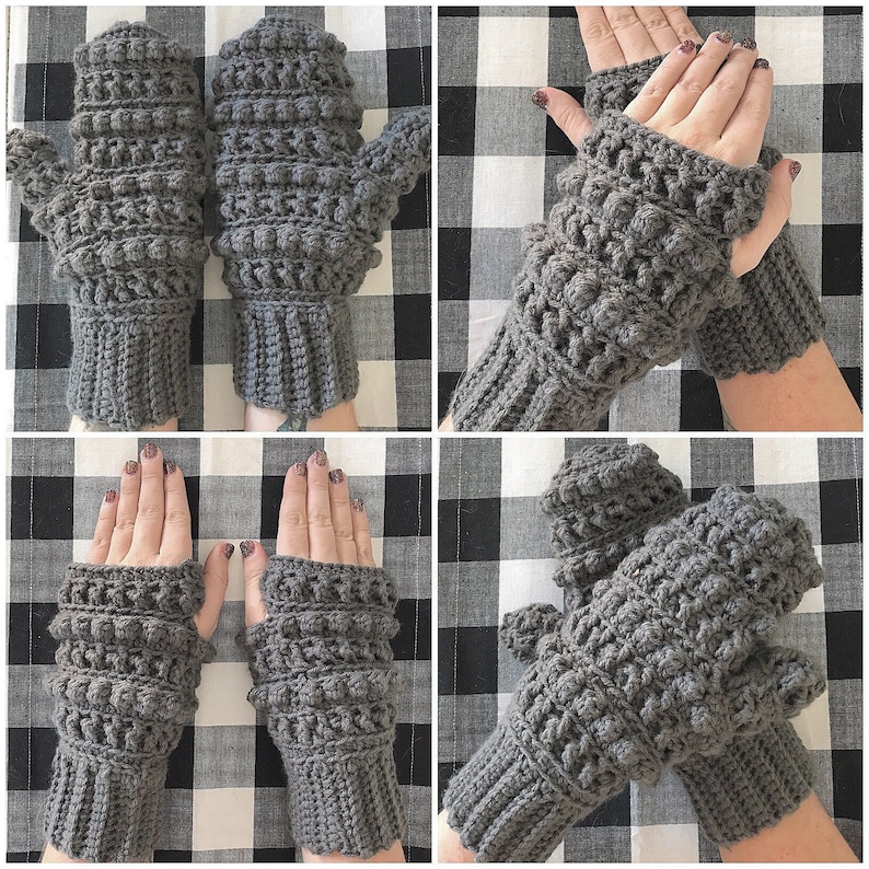 Crochet Pattern INSTANT PDF DOWNLOAD Mittens Pattern Crochet Mittens Crochet Mittens Pattern Mittens Gloves Gloves Pattern image 1