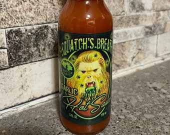 Squatch's Breath Garlic Hot Sauce from Squatchin' Country