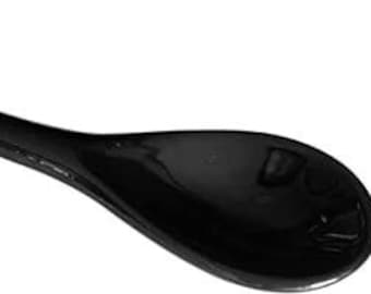 Replacement spoon for coffee or tea mug - ceramic for mug with hole in handle