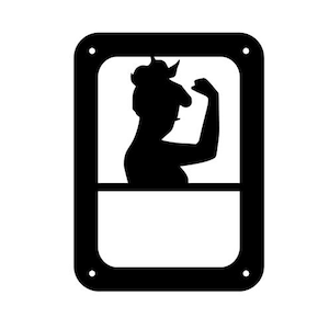 Girl power strong girl light covers for Jeep Wrangler