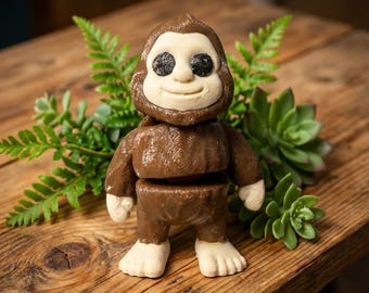 3D printed Bigfoot key chain or fridge magnet - fast shipping!