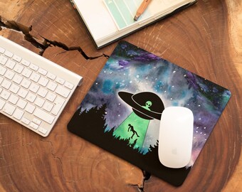Alien Abduction Neoprene Mousepad