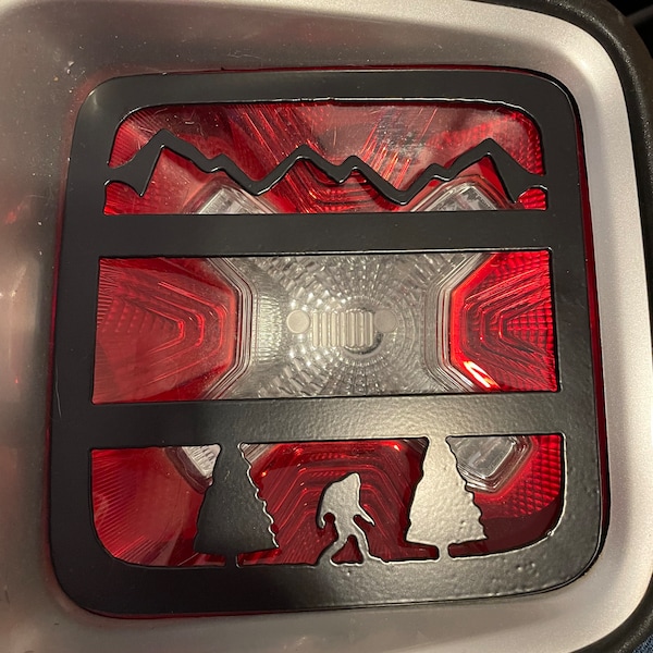 Bigfoot premium tail light covers for Jeep Renegade 2015 to present