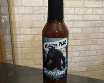 Savory Beast Chipotle Hot Sauce – Zombie Paws by Squatchin’ Country