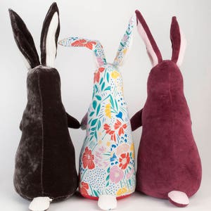 Velveteen Rabbit Sewing Pattern Bunny Rabbit Stuffed Animal Soft Toy PDF Pattern Sewing Pattern image 2