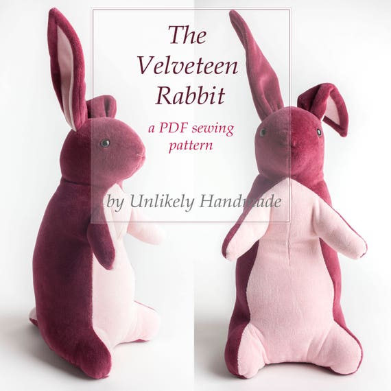 rabbit stuffed animal pattern