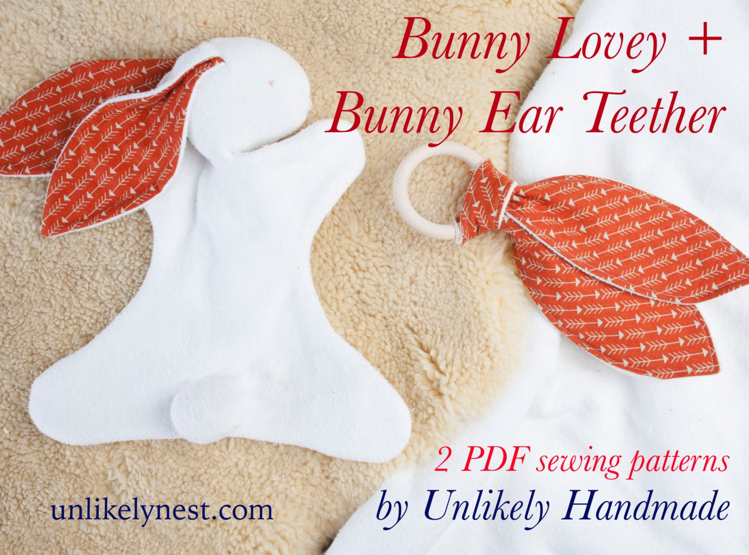 Bunny ears sale teether
