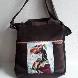 Sac bohème à bandoulière L'amour maternel