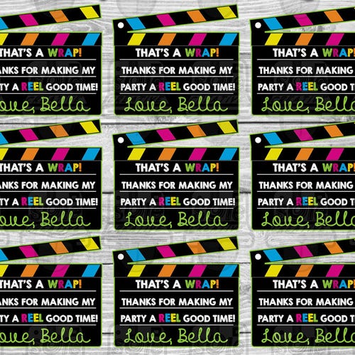 Movie Themed Party Favors Etsy