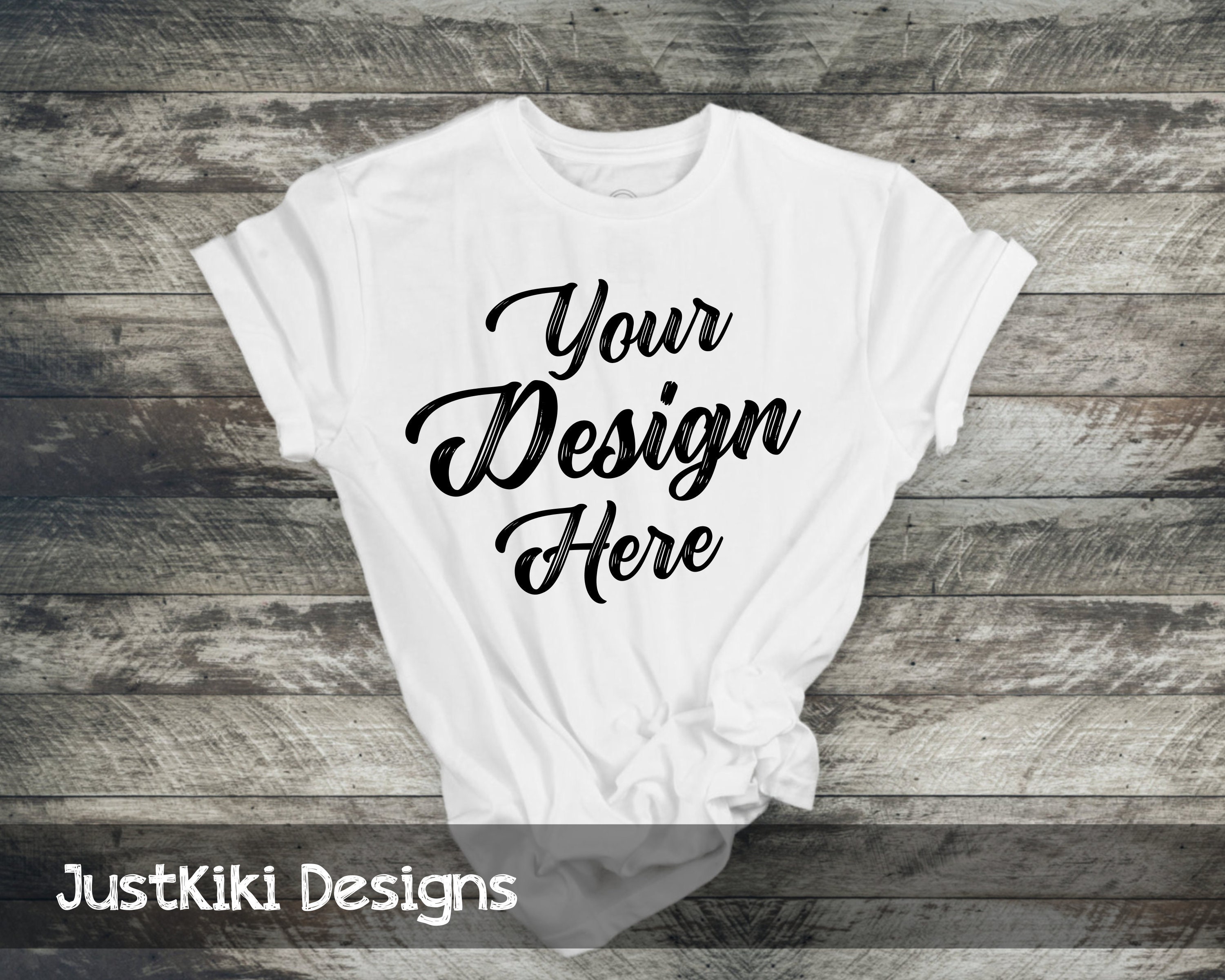 Download T Shirt Mockup Flat Lay Shirt White Shirt Mock Up Rustic Etsy