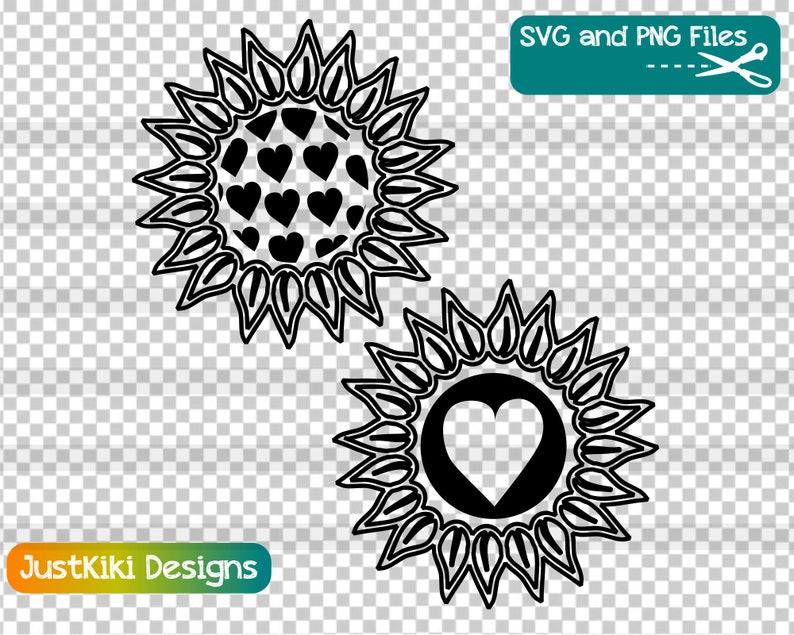 Free Free 279 Clipart Sunflower Heart SVG PNG EPS DXF File