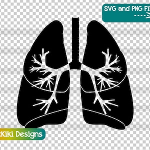 Lungs SVG - Cut File For Cricut