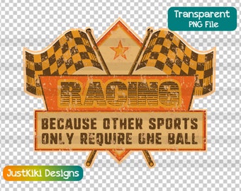Funny Racing PNG - Dirt Bike Motocross Racing Clip Art - Racing Because Other Sports Only Require One Ball