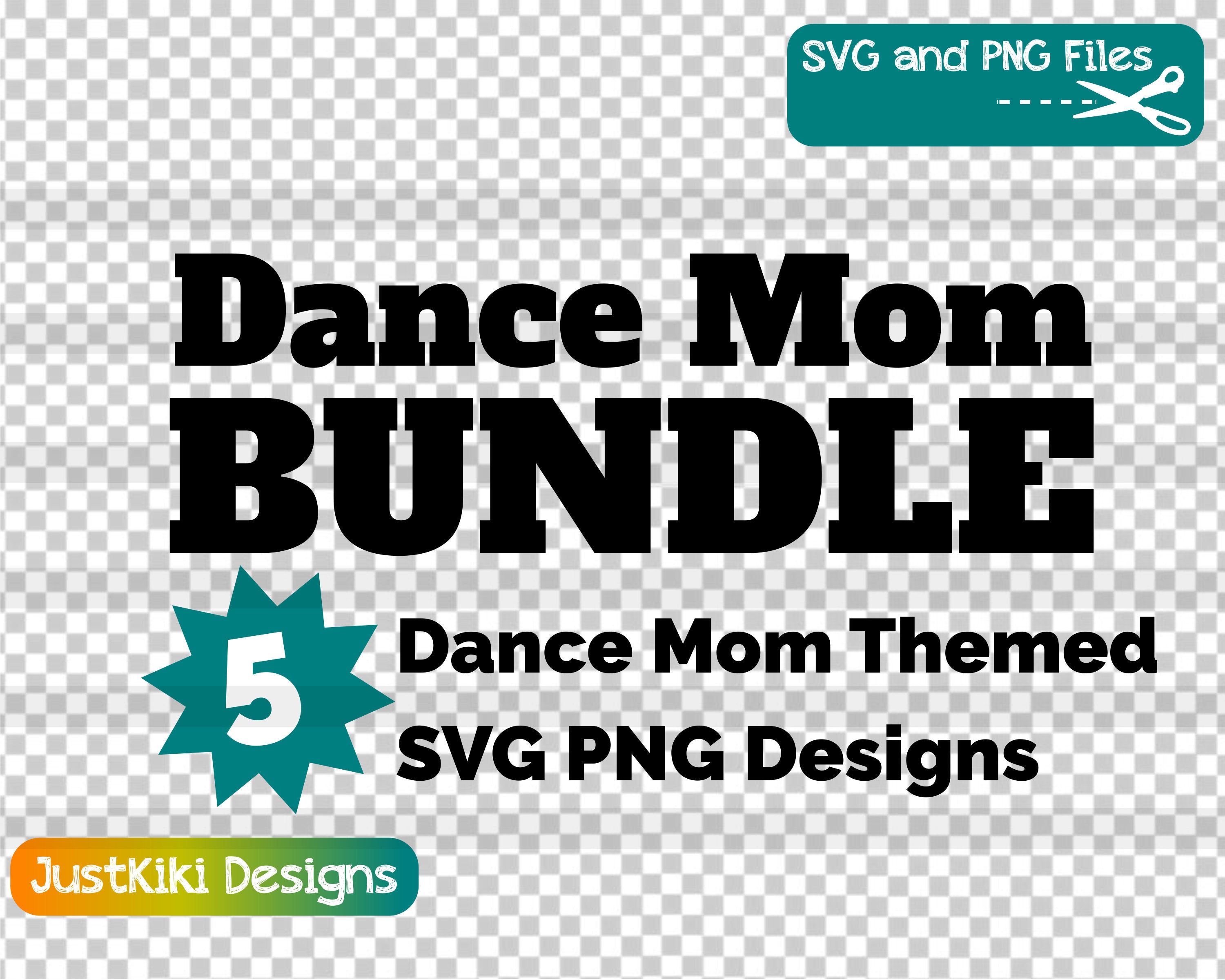 Download Dance Mom Svg Png Clipart Bundle Includes 5 Designs Make Etsy