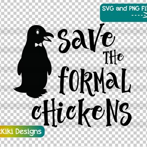 Penguin SVG, Funny Penguin Clipart PNG, Save the Penguins, Designer Commercial License, Sublimation Files, Dowloadable Digital Cricut File