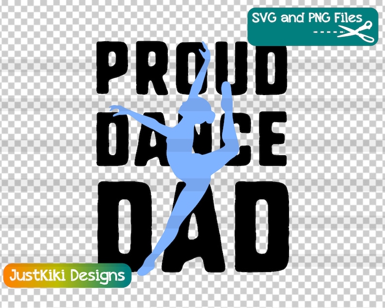Download Fier Dance Dad SVG PNG Concours de danse Clipart Idée | Etsy