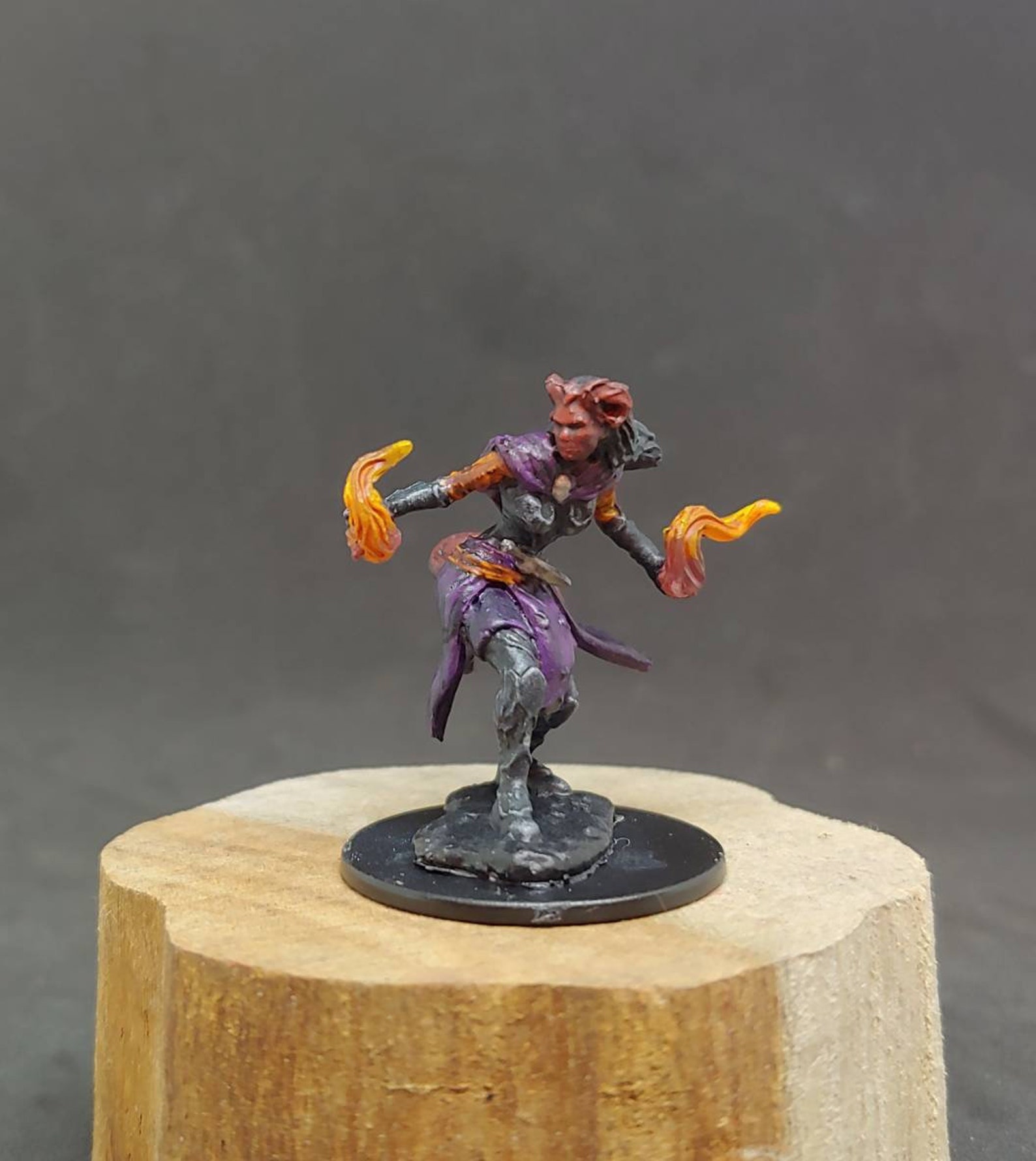 custom tiefling miniature