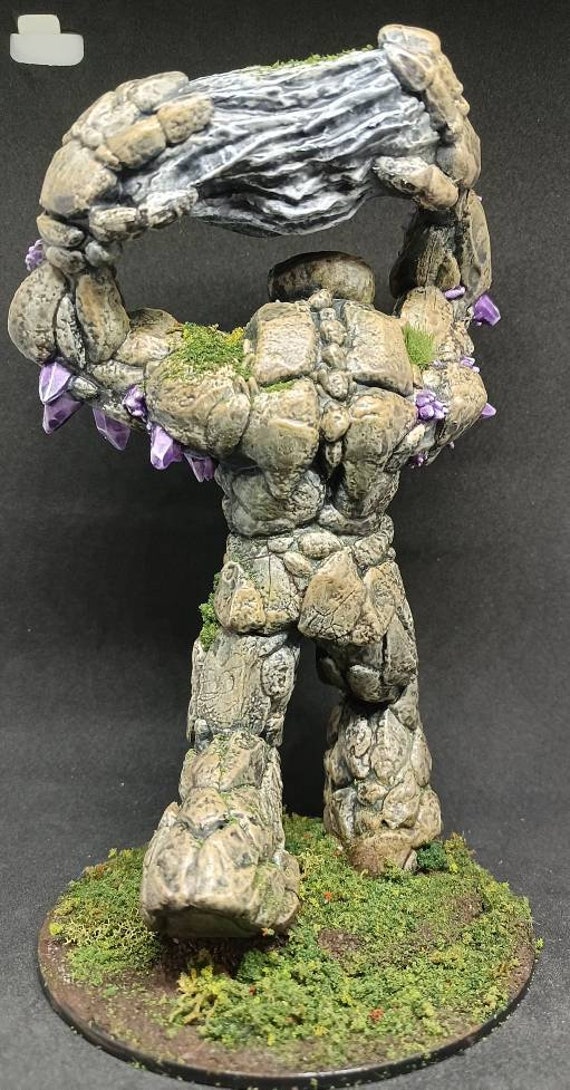D D Earth Elemental Dungeons And Dragons Hand Painted Custom Paint d-d-earth-elemental-dungeons-and-dragons-hand-painted-custom-paint