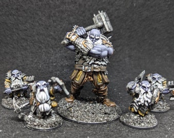 Duergar Warband l 5 Models l Wizkids Miniatures l Reaper Miniatures l Hand Painted l Dungeons and Dragons Miniature l Paint to Order