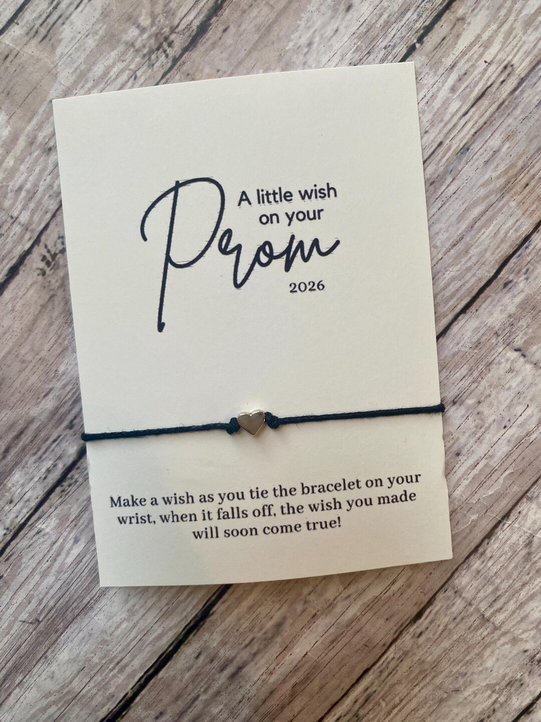 Prom Wish Bracelet Class of 2026 Party Favor Team Favor Dance Gift - Etsy