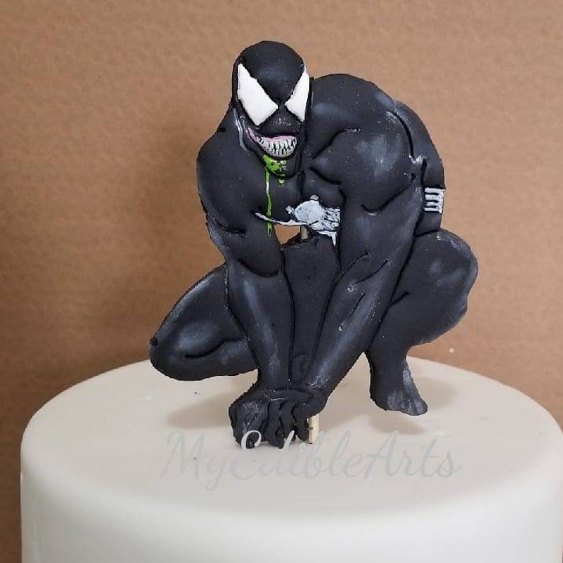 Venom Cake Topper | Etsy