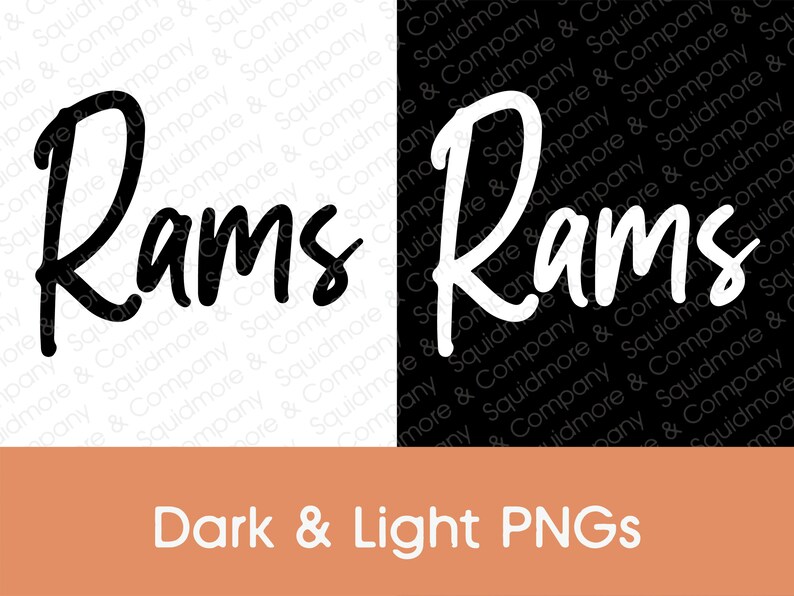 Rams Mascot SVG PNG: School Spirit Game Day Design (commercial License ...