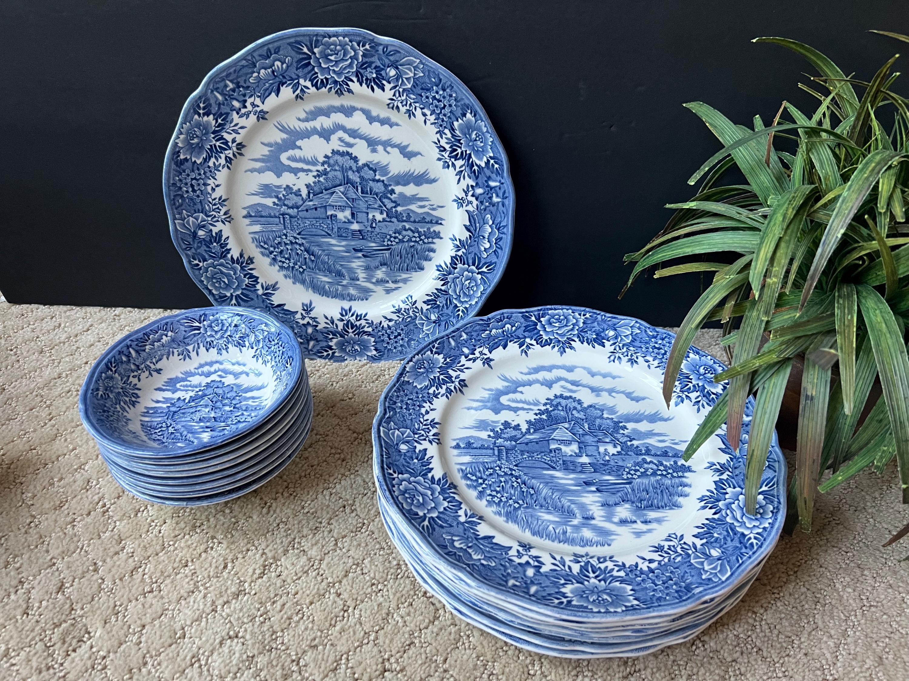 Vintage Dinnerware Sets for 8 - Etsy - Page 2