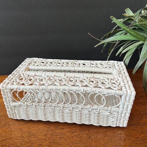 Wicker Box Etsy