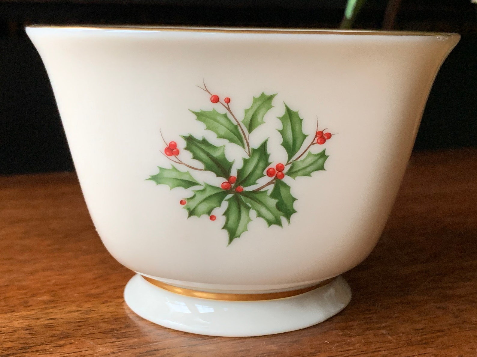 Lenox Christmas Candy Dish Small Round American by Design Etsy Italia