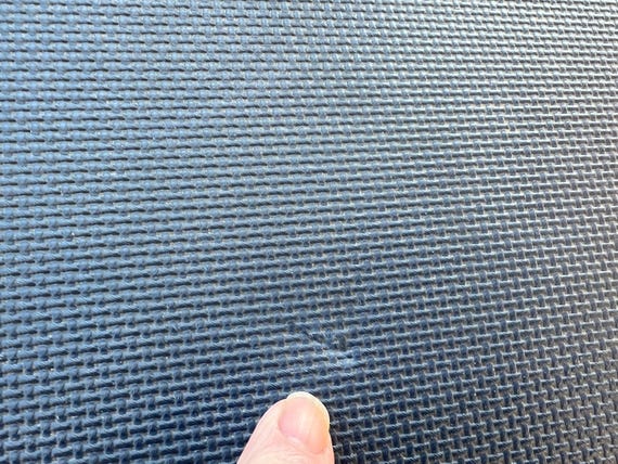 Blue Hard Side Suitcase Vintage Stackable Trunk F… - image 11