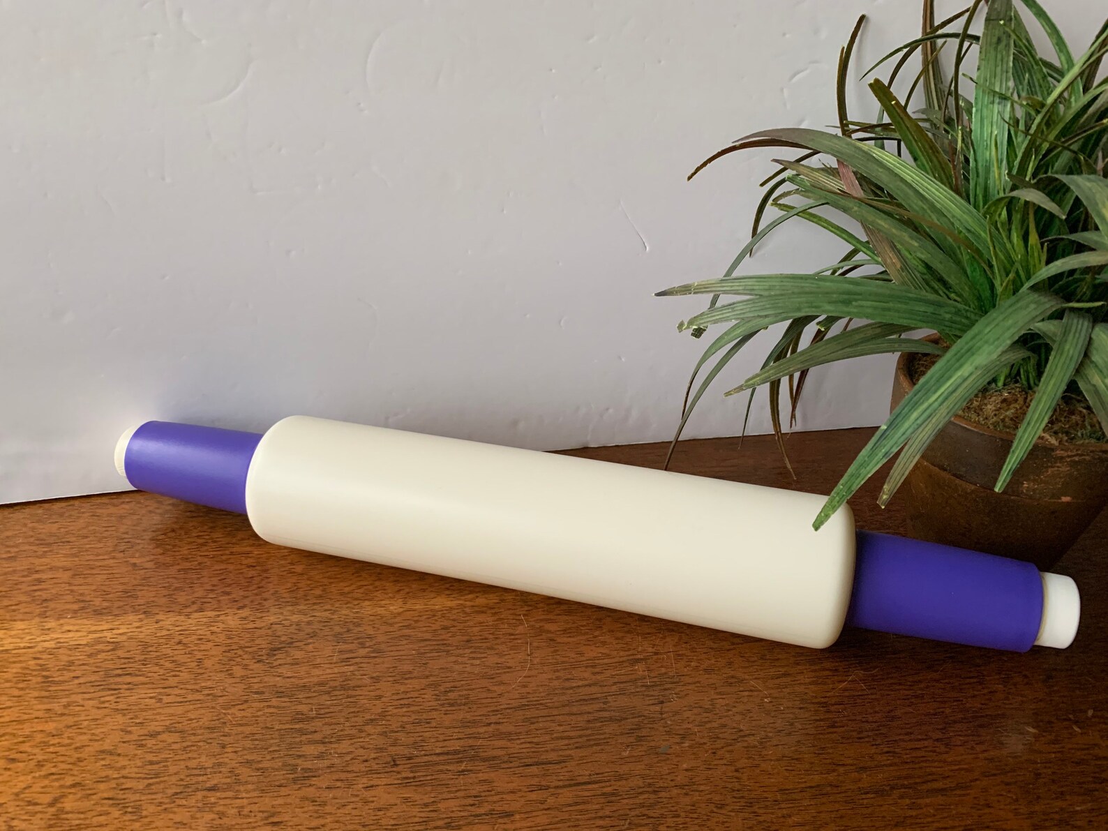 Tupperware Rolling Pin Fill and Chill Purple Handles Kitchen Etsy