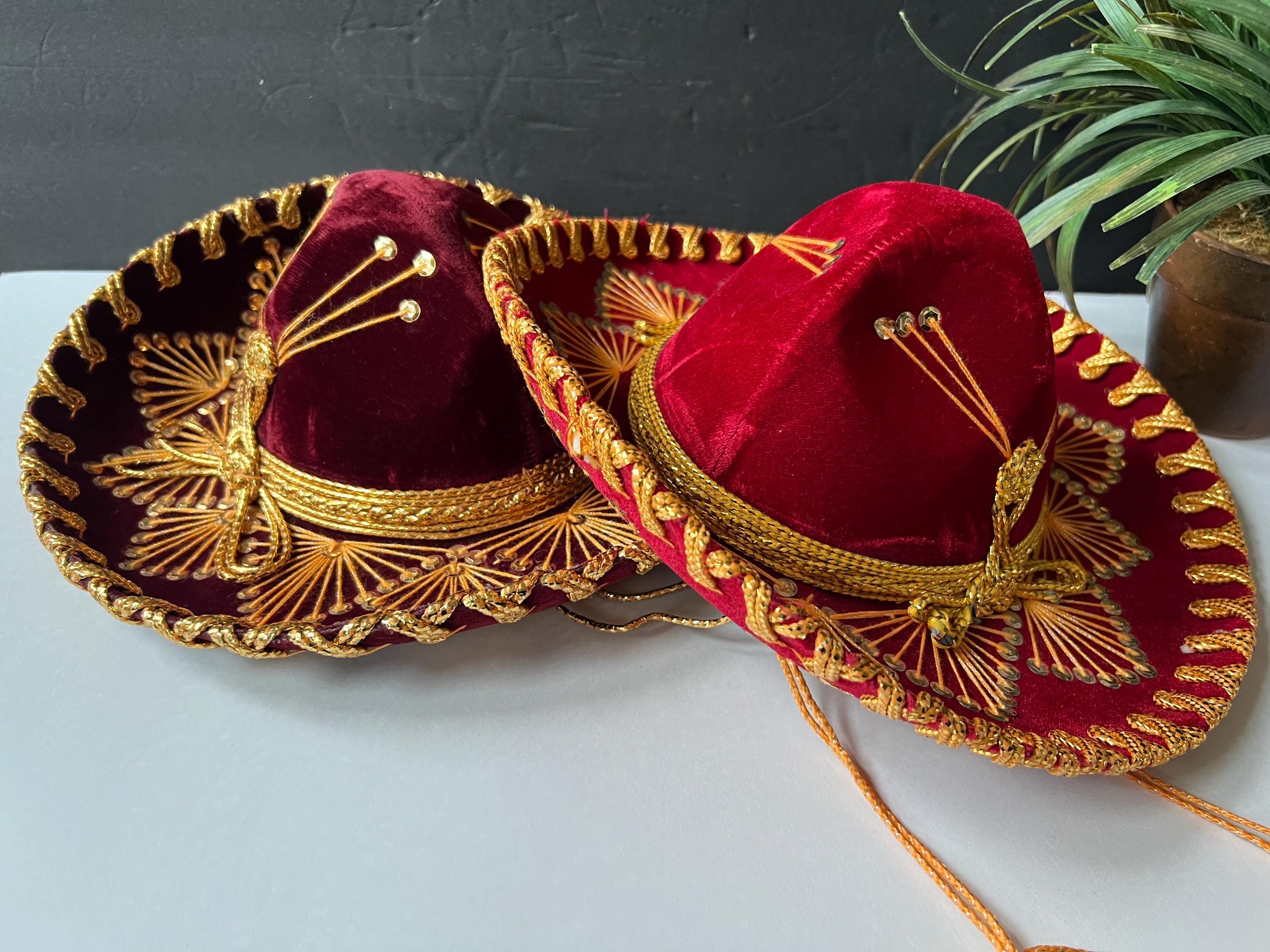 Salazar Yerpes Women’s White and Gold Embroidered Sombrero Hat Salazar Hats - Etsy main image 4