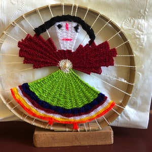 String Art Napkin Holder Mail Holder - Boho  Handmade String Art Kitchen Storage Organization Paper Holder