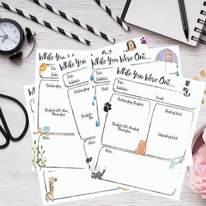 Substitute Teacher, Substitute Teacher Printables, Substitute Teacher Notes, Substitute Teacher Resources, Substitute Teacher Ideas