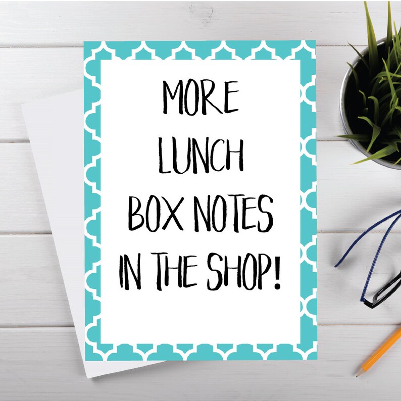 Printable Lunch Box Notes Inspirational Lunch Box Quotes Etsy