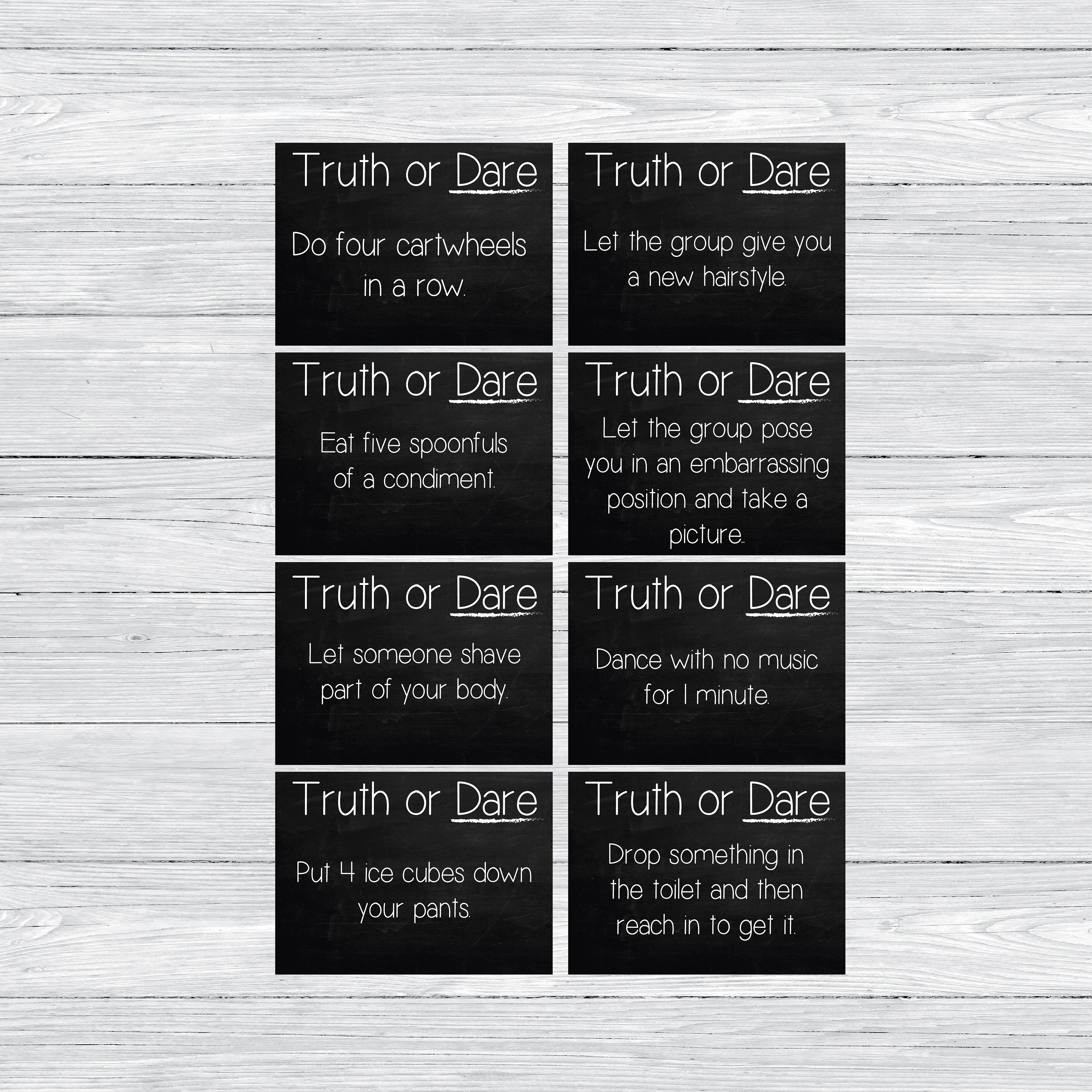 48-printable-truth-or-dare-cards-truth-or-dare-party-cards-etsy-uk