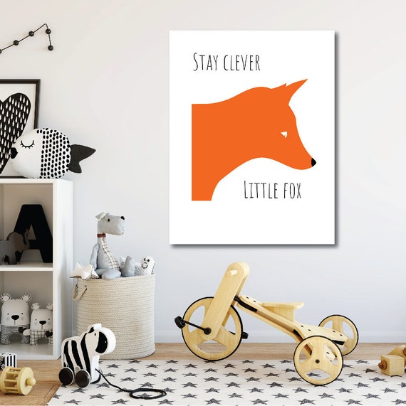 fox baby room decor