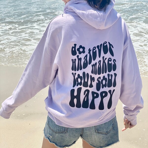 Pretty Floral Print Purple Sweatshirt