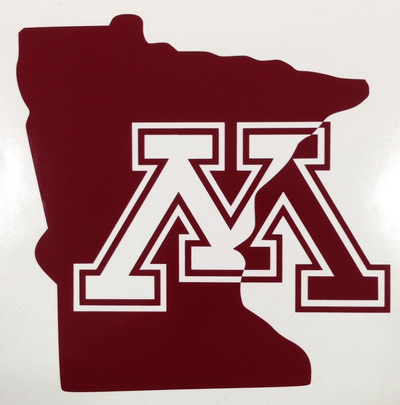 Minnesota Golden Gophers NCAA College Vinyl Sticker Decal Car Window Wall