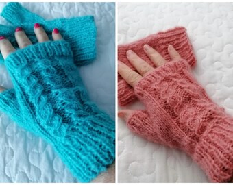 mitaines en alpaga, gants, moufles, manchettes, fingerless mitains