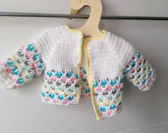 Gilet Bebe Crochet Etsy France