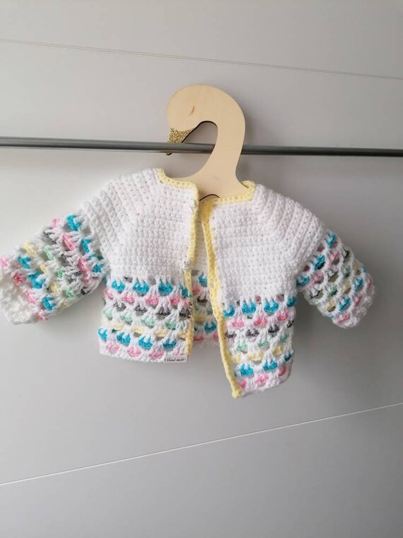 Baby Crochet Vest Layette Armband Etsy Baby Crochet Vest Layette Armband Etsy