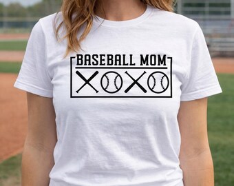 Baseball Mom XOXO Shirt