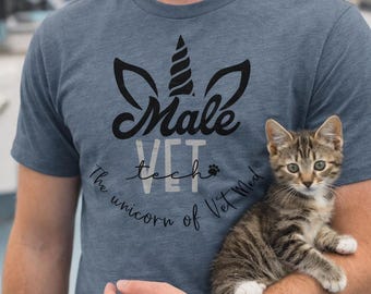 Male Vet Tech Unicorn